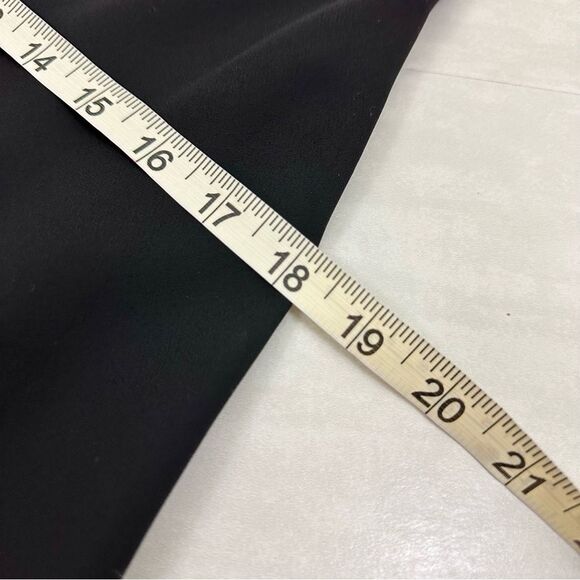 Vintage 90s Betsy & Adam Black Draped Spaghetti Strap Formal Prom Maxi Dress - Picture 11 of 12